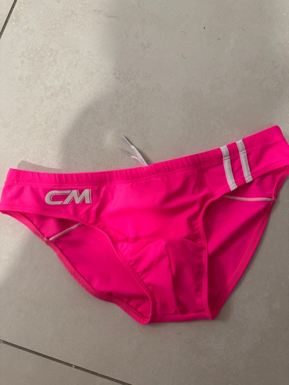 Clever-Menmode XL Hot Pink Swim Brief